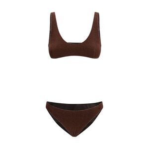 Oseree Polyamide Bikini with Adjustable Straps Women Brown Swimwear